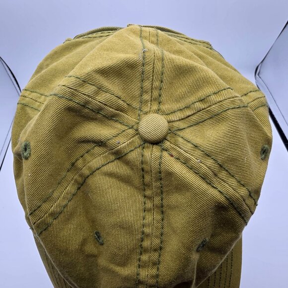Ouray Yosemite Adults Adjustable Olive Green Cotton Embroidered Cap Casual - Picture 5 of 9